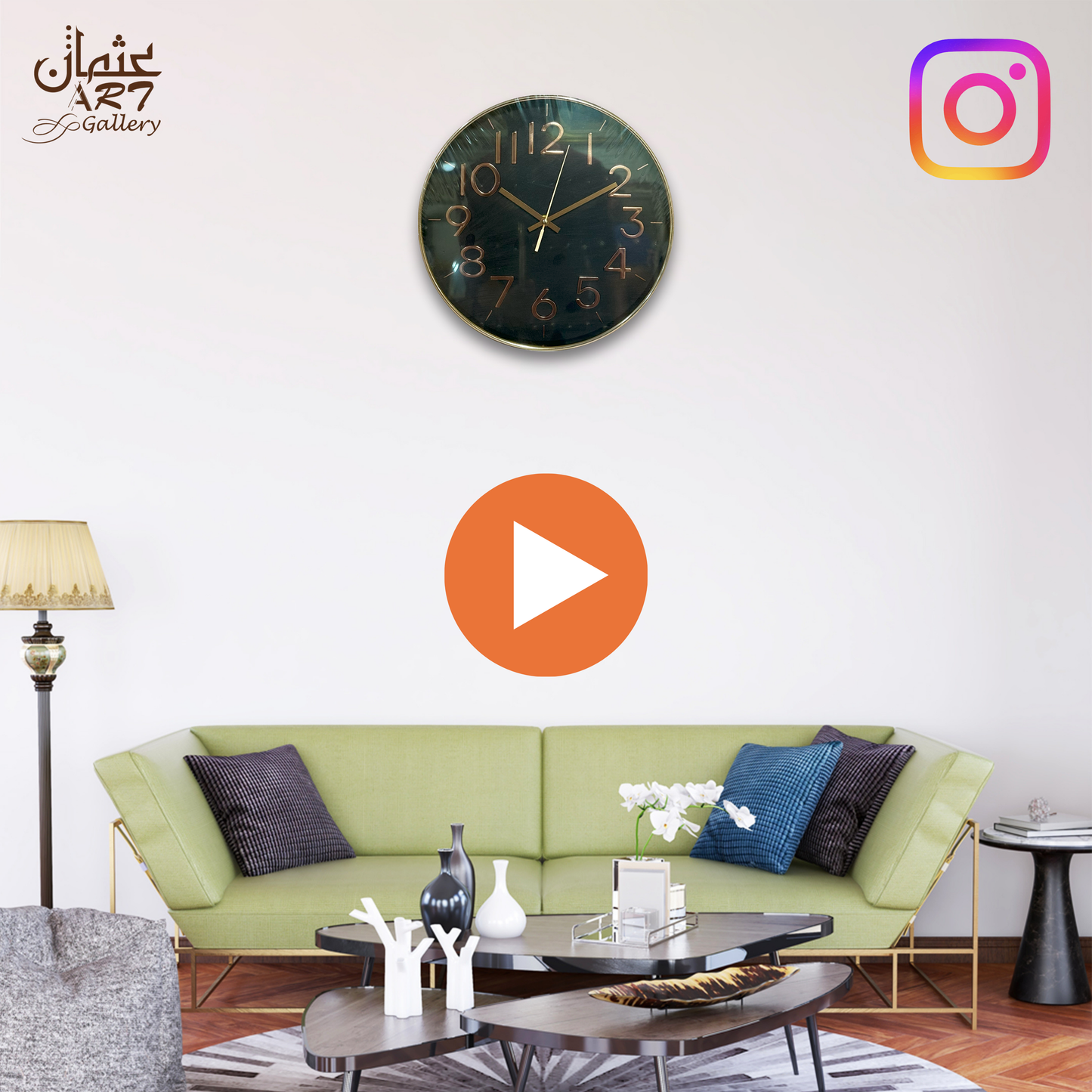 White Quartz Usman Interior and Art Gallery