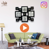 Ceramic Kolaach Frame with Silver Fiberglass