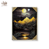 Resin Mountain Landscape Wall Art