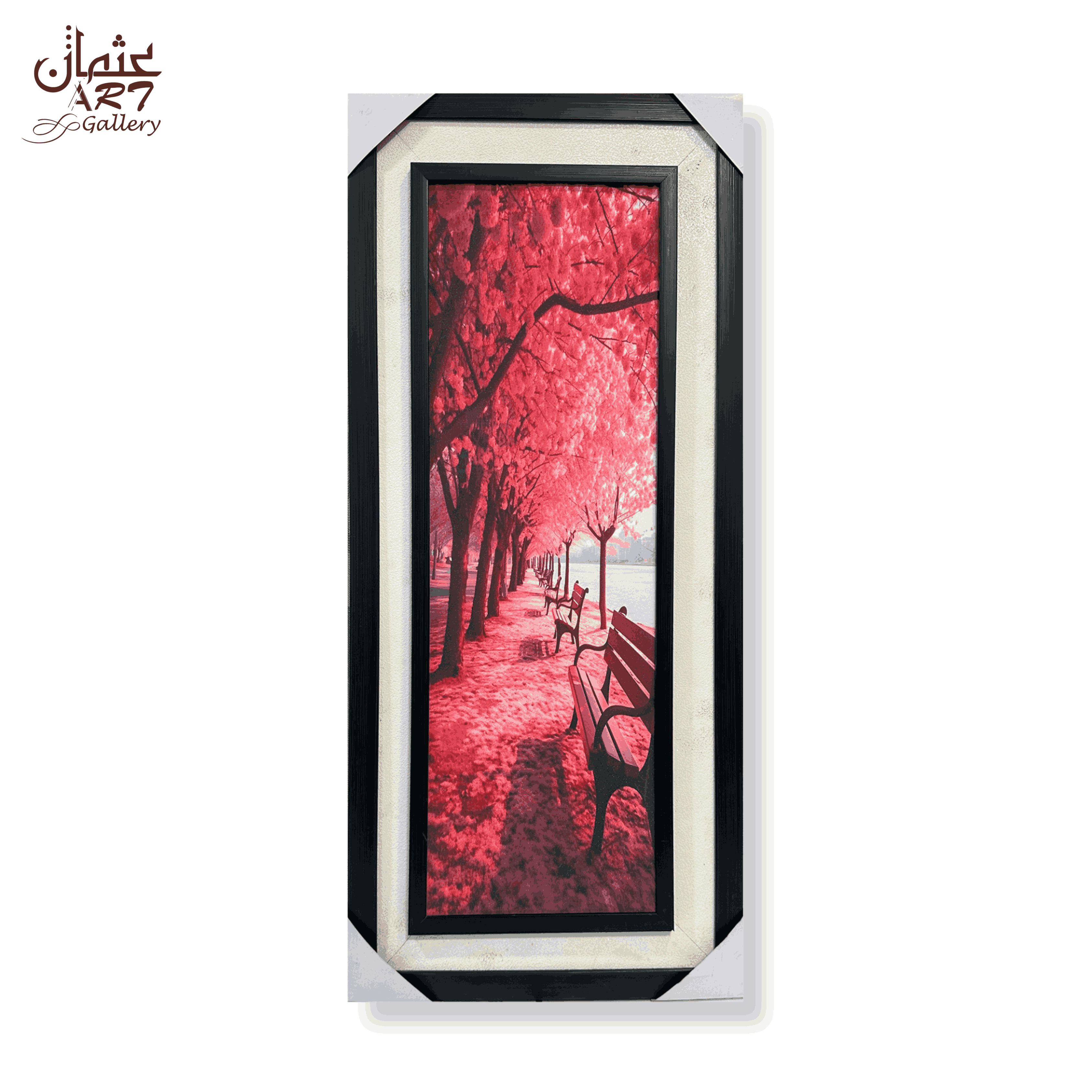 Cherry Blossom Walkway Panel Art