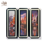 3-Panel European Nights Set