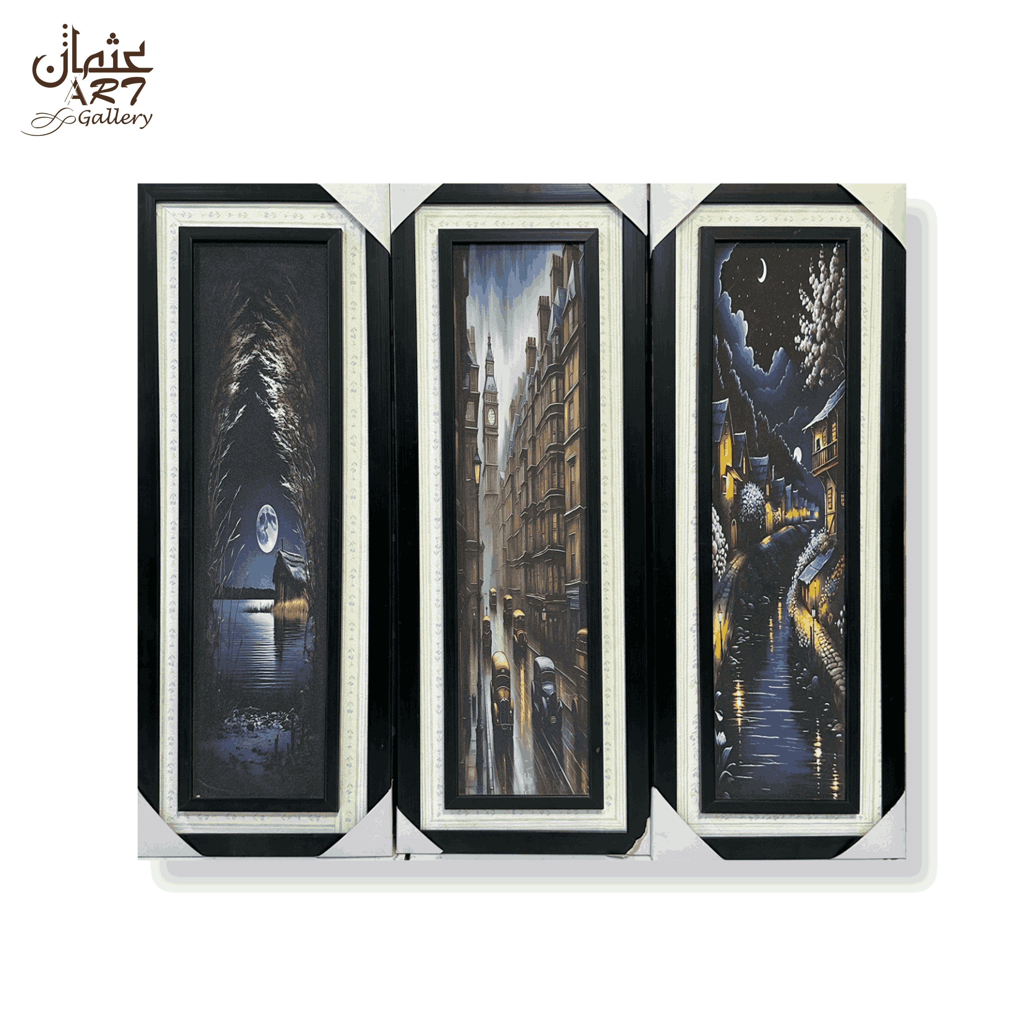 3-Panel Night Voyage Set