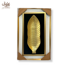 3D Golden Leaf Broad Vein Wall Frame