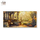 Golden Garden Resin Frame