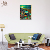 Epoxy Resin Seashore Artwork