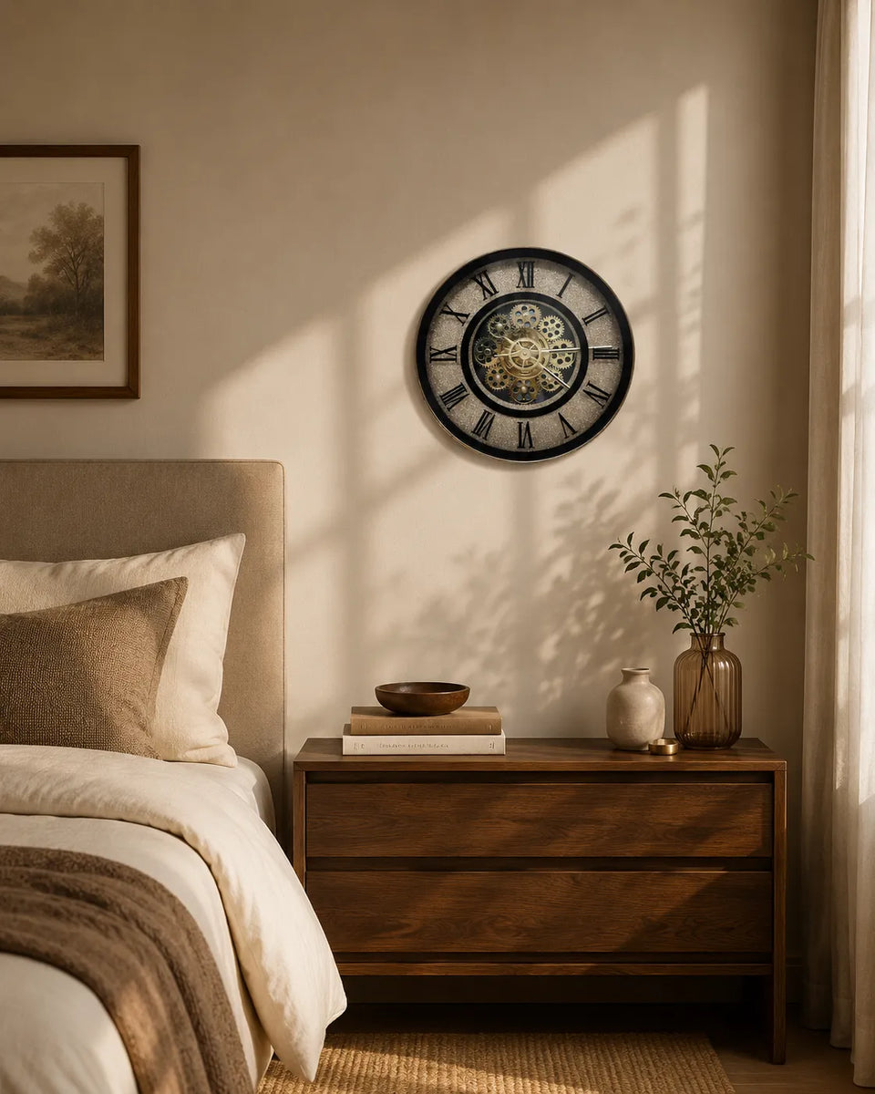 Resin Imported Clock mockup