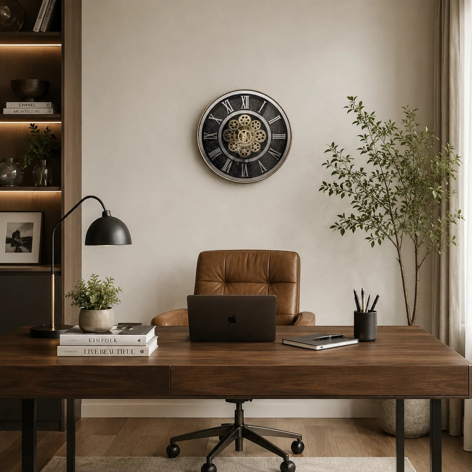 Resin Imported Clock mockup
