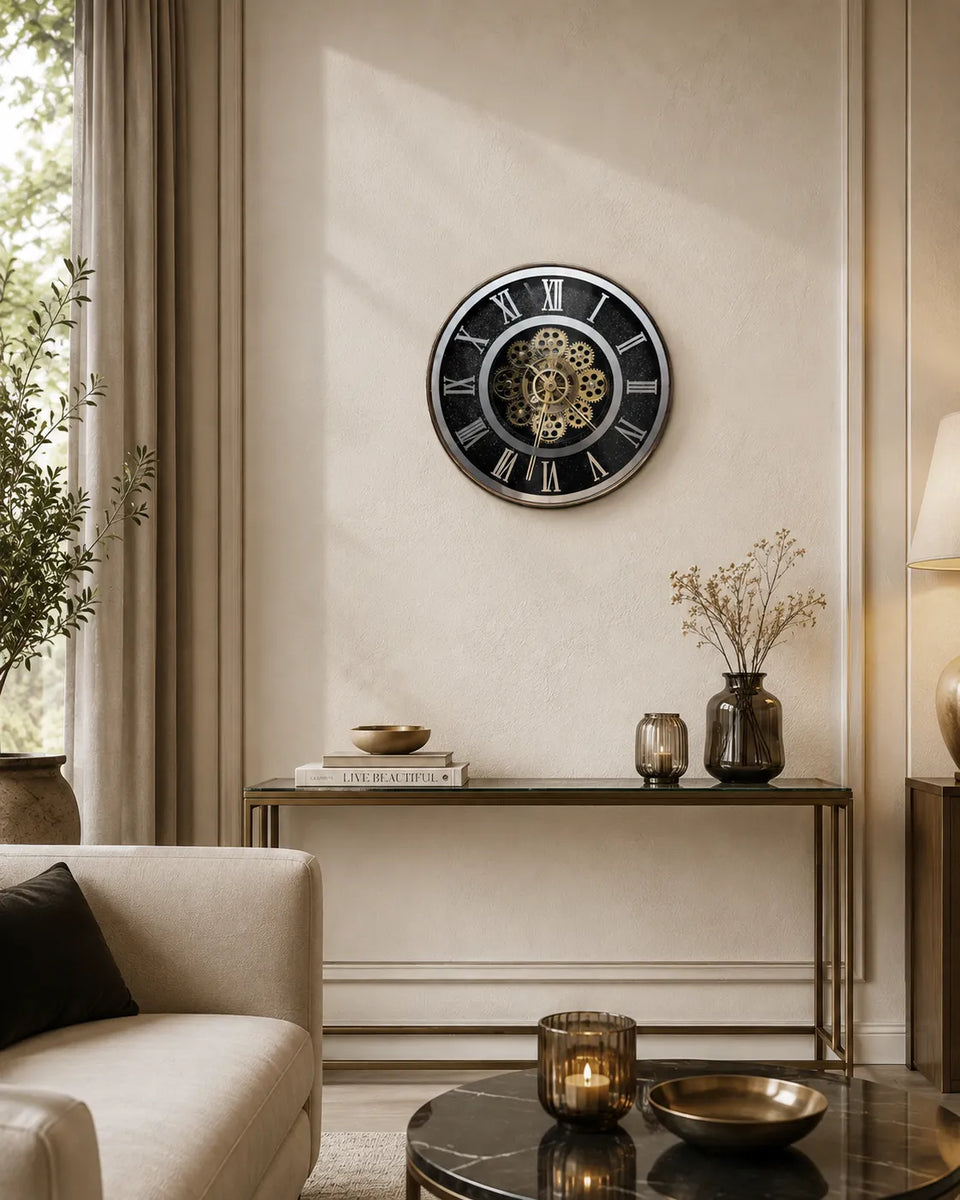Resin Imported Clock mockup