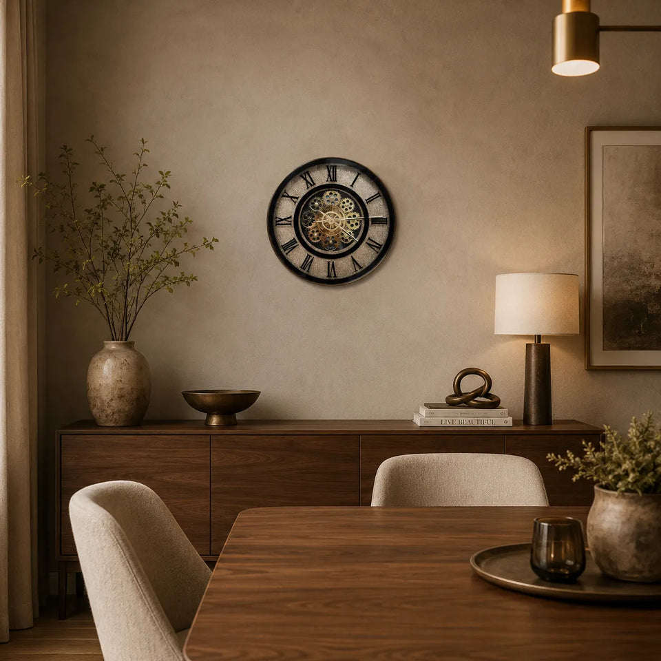 Resin Imported Clock mockup