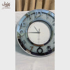 Silver Resin Wall Clock
